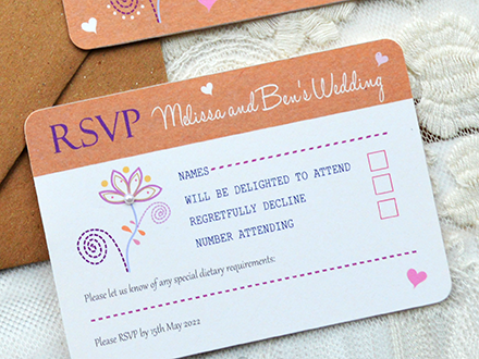 Melissa optional RSVP